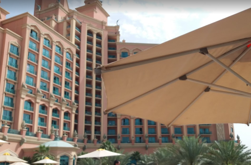 Una imagen del Hotel Atlantis The Palm en Dubai. (EL CORREO)