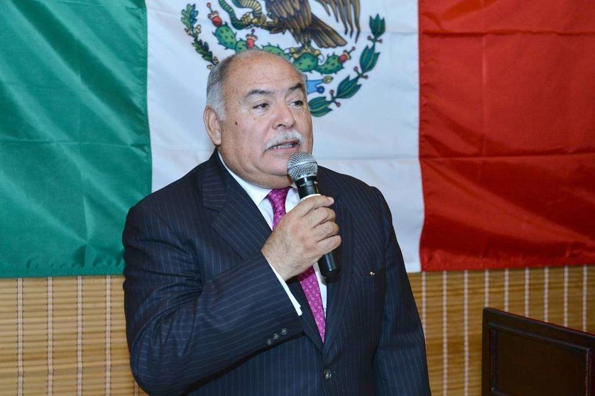 Francisco Alonso, embajador de México en Emiratos Árabes Unidos. (EL CORREO)