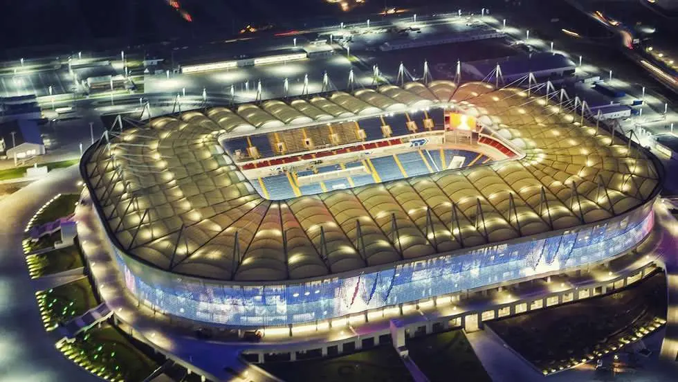 Una imagen del Rostov Arena.