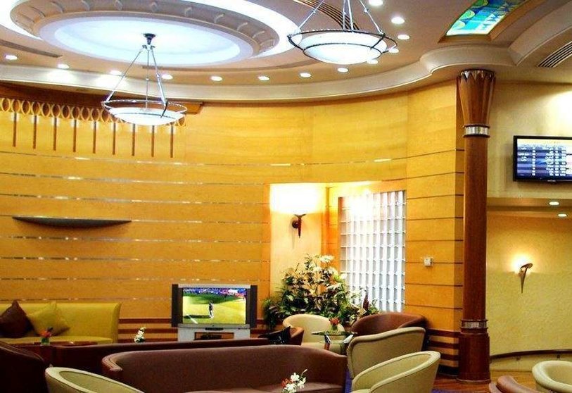 Al Ghazal Lounge en el Aeropuerto de Abu Dhabi.