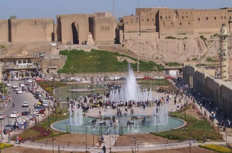 Una imagen de la ciudad de Erbil en Irak.