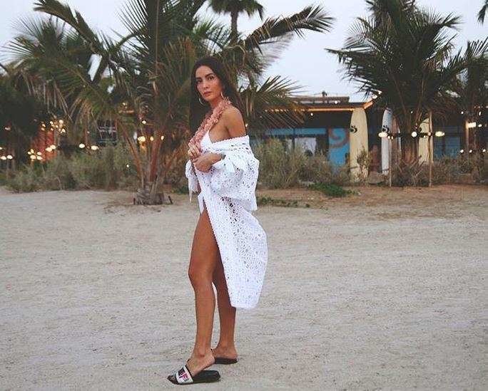 Aylén Milla en una foto en Dubai. (Instagram)