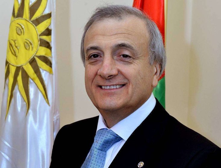 Nelson Chabén, embajador de Uruguay en Emiratos Árabes. (Manaf K. Abbas)