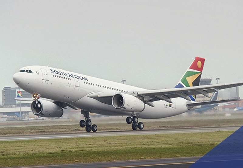 Un avión de South African Airways. (SAA)