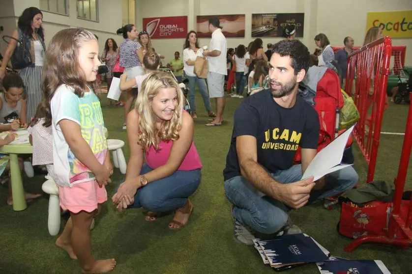 Día de la Hispanidad del Instituto Español UCAM en Dubai Sport City. (EL CORREO)