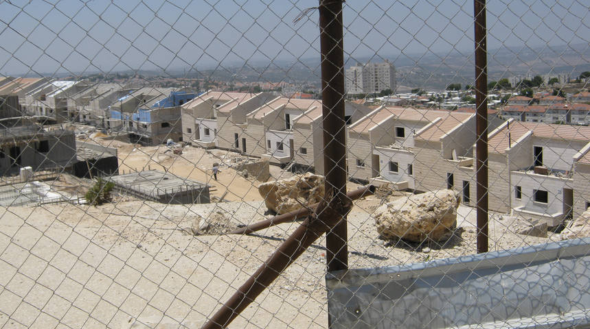 Asentamientos israelíes en territorio palestino. (Fuente externa)