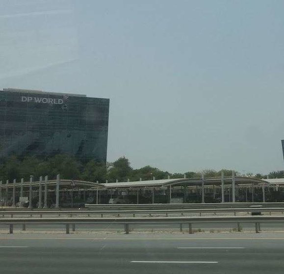 La sede de DP World en la carretera E11 de Dubai. (EL CORREO)