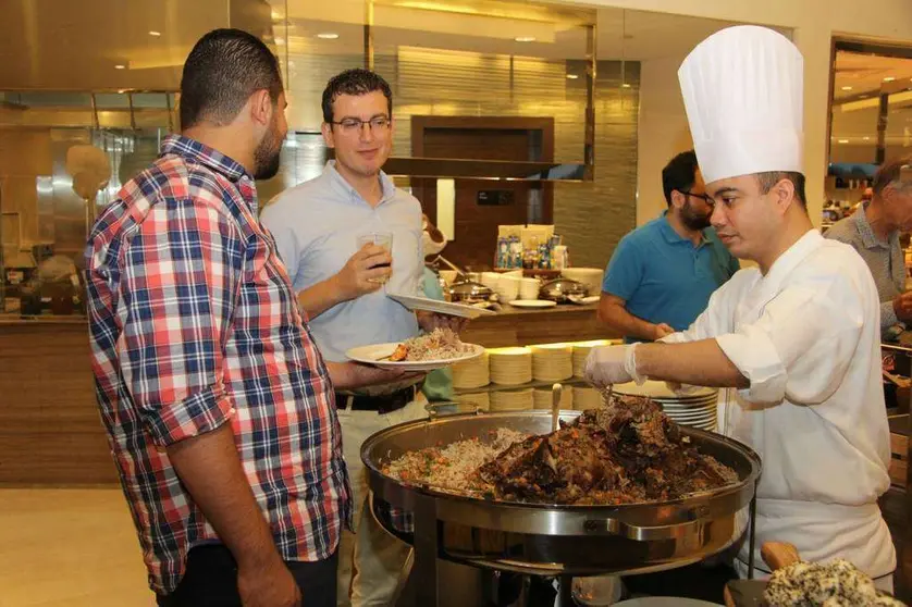 Restaurante Sufra, ubicado en el hotel Hyatt Regency Dubai Creek Heights. (EL CORREO)