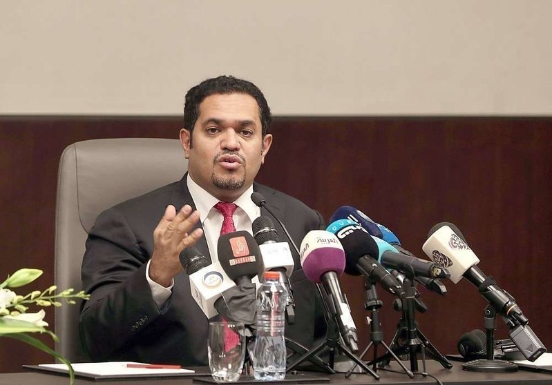 Mohamed Askar, durante la rueda de prensa en Abu Dhabi. (WAM)