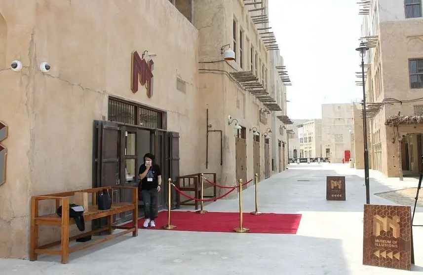 El Museo de las Ilusiones se encuentra en Al Seef, junto al Creek y en la zona vieja de Dubai. (EL CORREO)