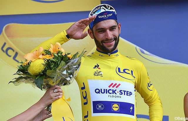 El colombiano Fernando Gaviria ciclista del Quick-Step. (AFP)