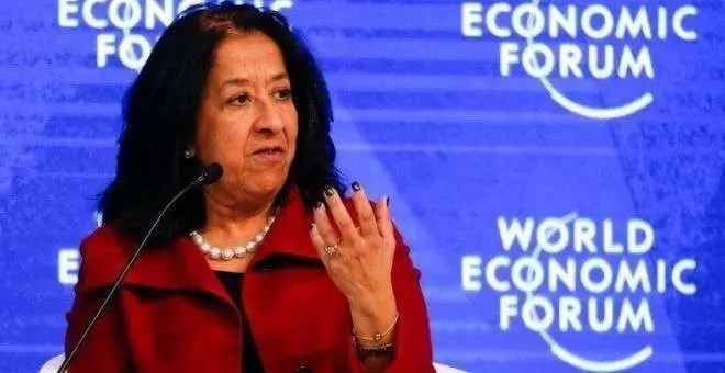 En la imagen de Reuters, Lubna Olayan, primera presidenta de un banco en Arabia Saudta. 