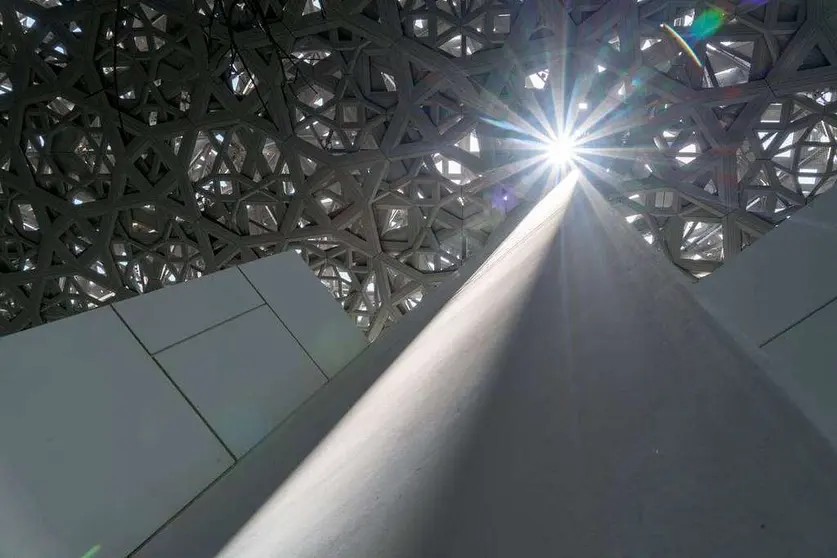 Cúpula del Louvre de Abu Dhabi. (@LouvreAbuDhabi)