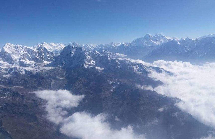 La cordillera del Himalaya en Nepal. (EL CORREO)