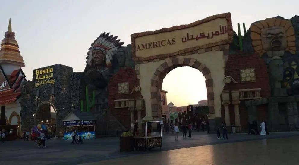 Pabellón de América en el Global Village de Dubai. (EL CORREO)