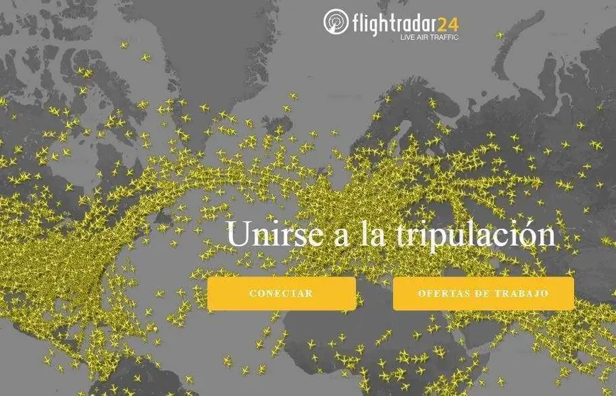 Flightradar24 es la web más famosa de la aviación.