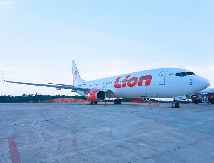 Un avión de Lion Air.