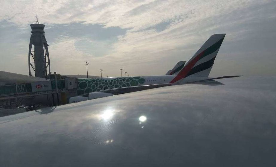 Una imagen del Aeropuerto Internacional de Dubai. (EL CORREO)