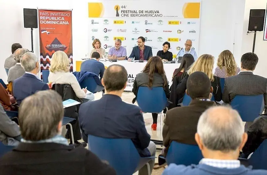 Acto de presentación del cine producido en la República Dominicana. (Cedida)