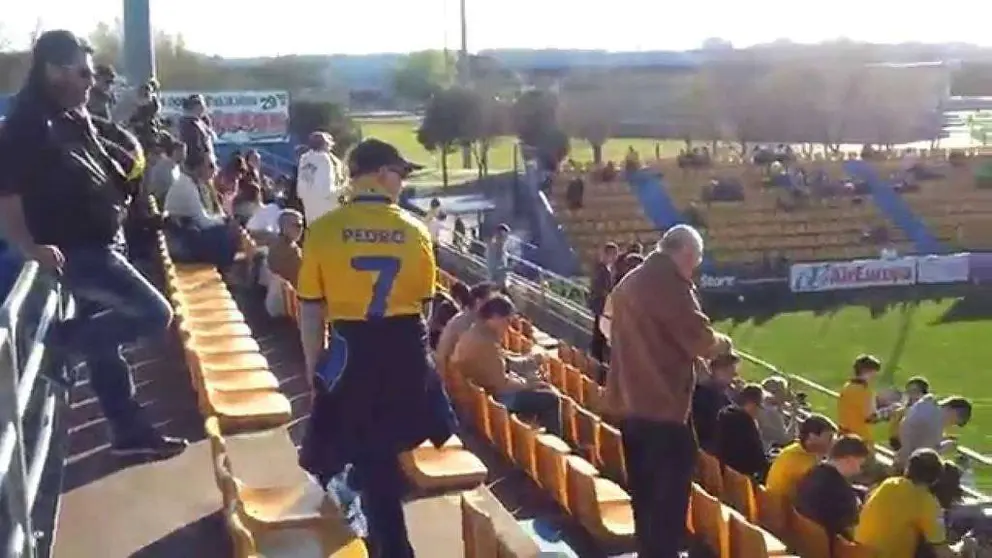 Una imagen del estadio Santo Domingo en la localidad madrileña de Alcorcón.