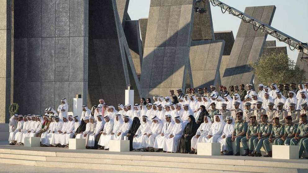 Celebración del Día de Conmemoración en EAU en 2017.