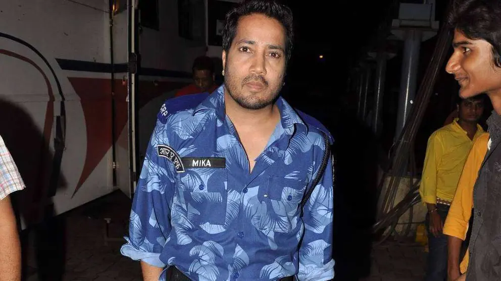 Mika Singh en una imagen tomada durante el 'reality show' que protagonizó. (Internet)