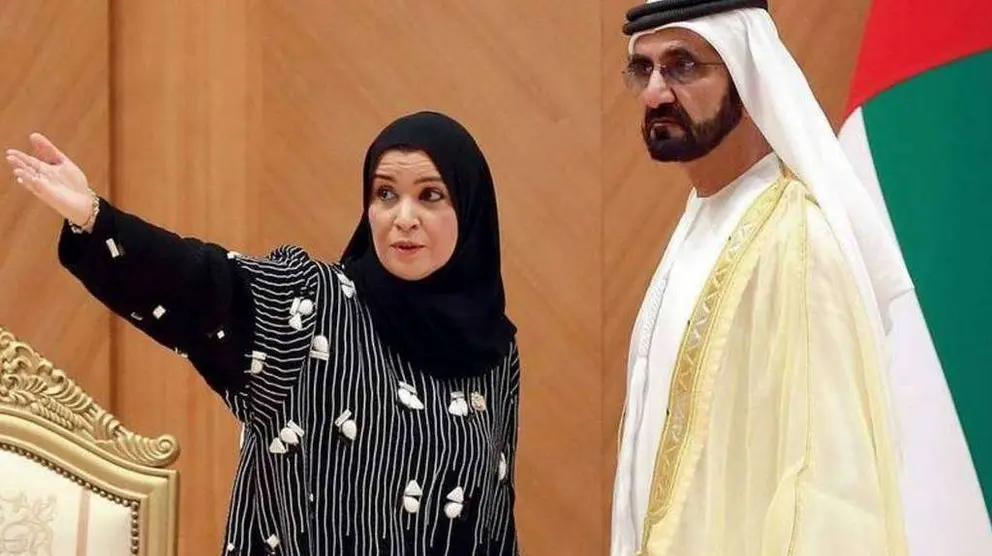 El gobernador de Dubai durante su visita al FNC.