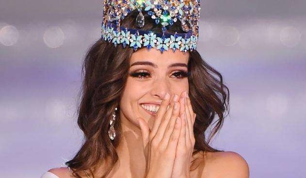 La mexicana Vanessa Ponce, tras proclamarse vencedora en el concurso de belleza Miss Mundo. (Internet)