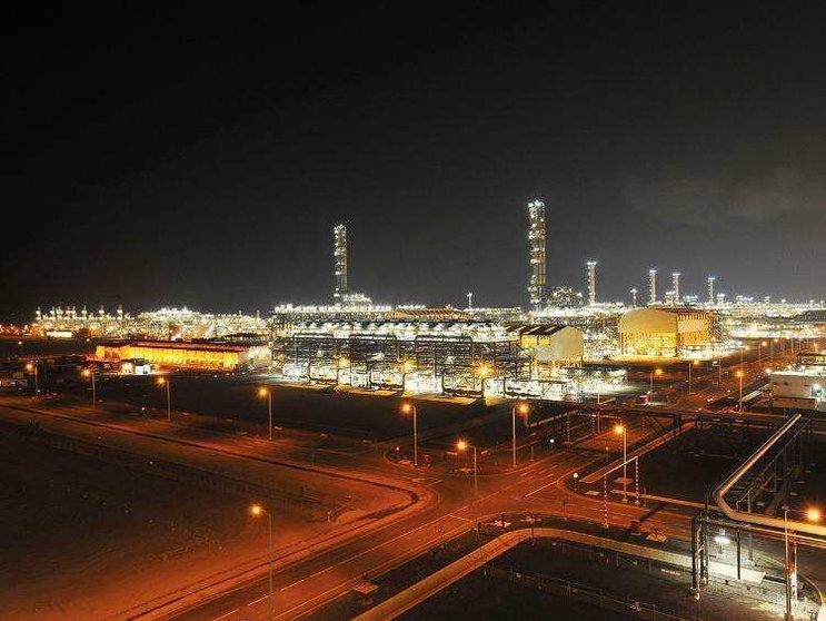 Una refinería de la compañía ADNOC en Abu Dhabi.