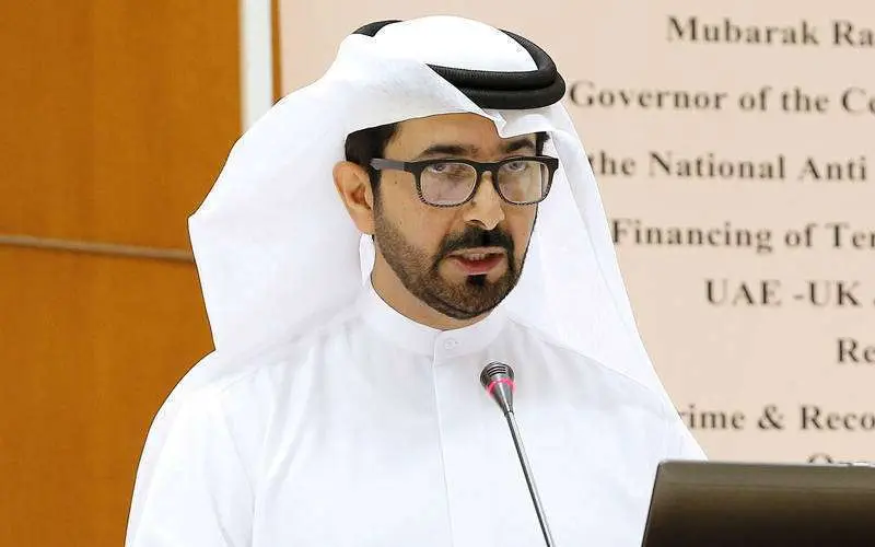 Mubarak Rashid Al Mansouri, director del Banco Central de EAU.