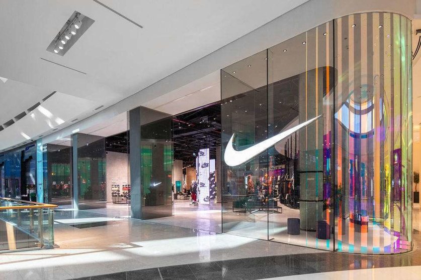A modo ilustrativo, entrada a la tienda Nike en Dubai Mall.