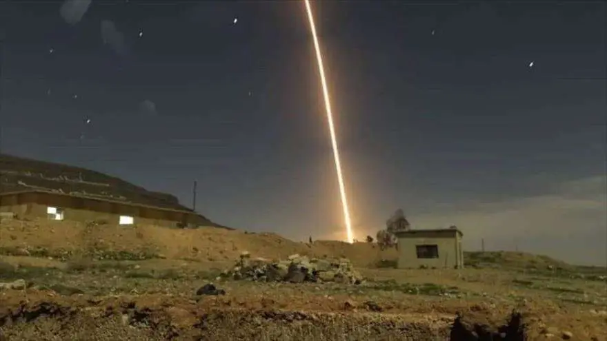 Misiles en Siria.