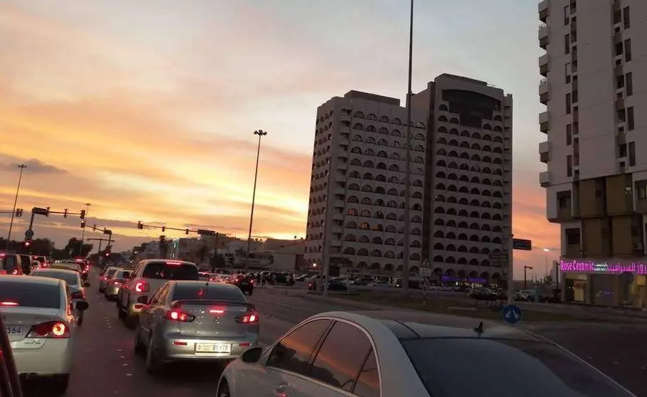 Una carretera en Abu Dhabi. (EL CORREO)