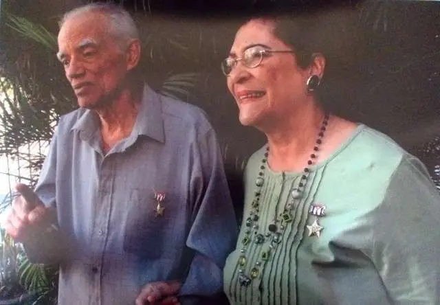 Vitelio Ruiz y Eloina Miyares. (Sergio Martínez Martínez)