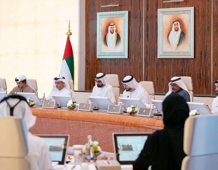 Reunión del Gabinete de EAU.