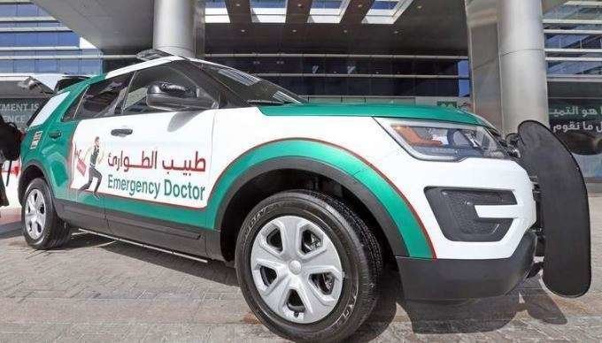 El nuevo auto para emergencias en Dubai.