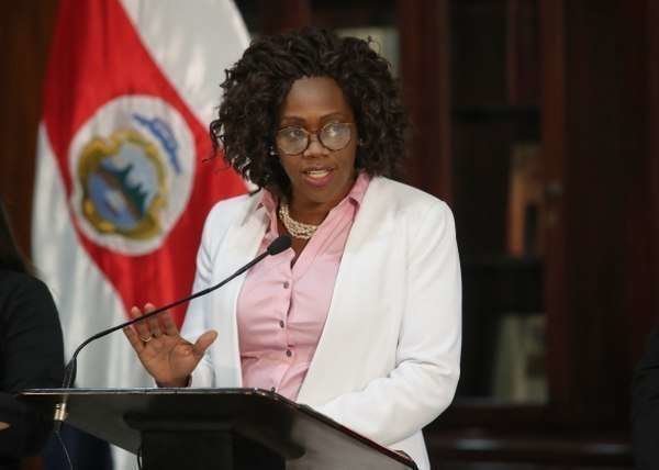 Epsy Campbell, vicepresidenta de Costa Rica. 