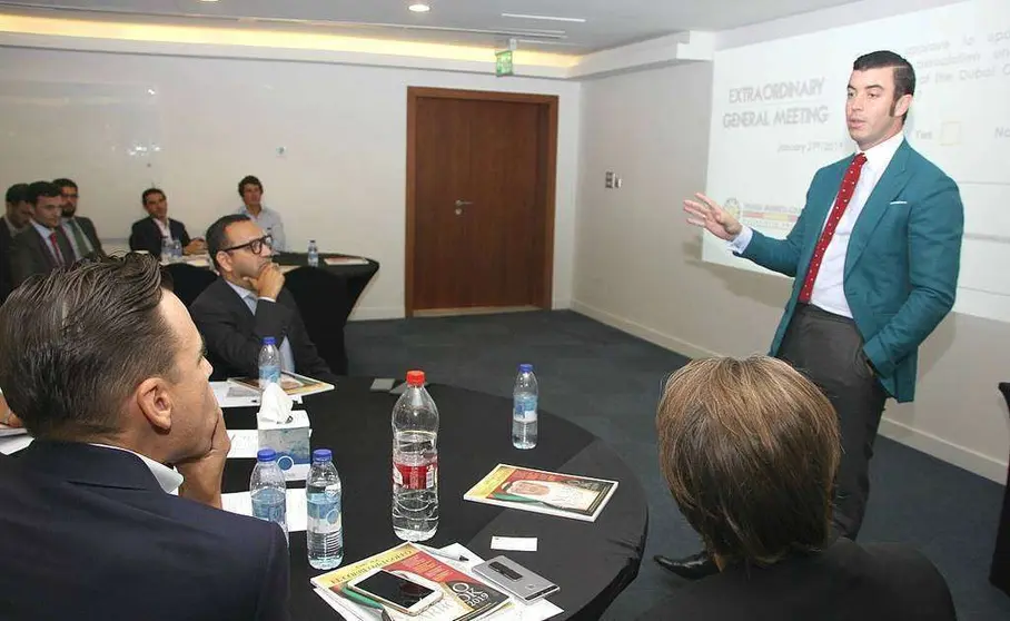 Guillemo Cobelo, director de Técnicas Reunidas en EAU y Omán y presidente del SBC. / Guillermo Cobelo, Regional Manager of the Spanish company Técnicas Reunidas in the United Arab Emirates & Oman and President of the Spanish Business Council. (EL CORREO)