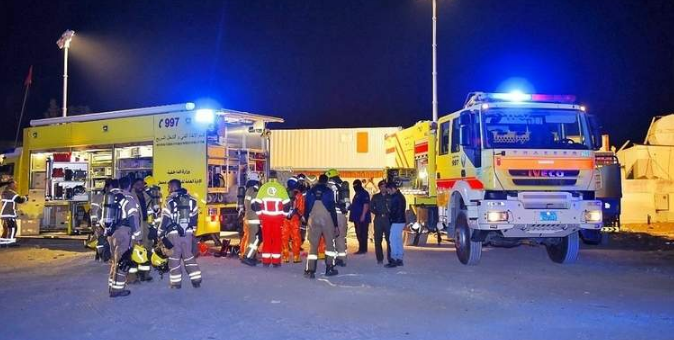 El suceso tuvo lugar en un alojamiento de trabajadores en Sharjah.