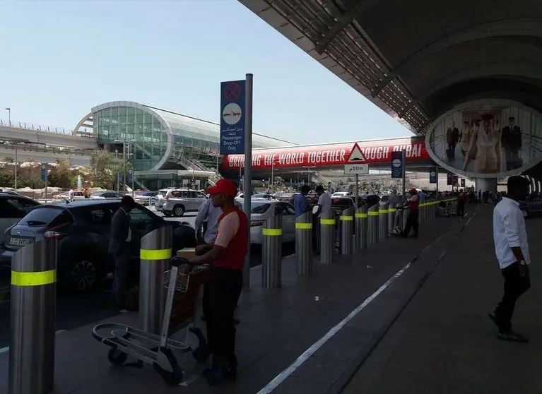 Una imagen de la Terminal 3 en el Aeropuerto Internacional de Dubai. (EL CORREO)