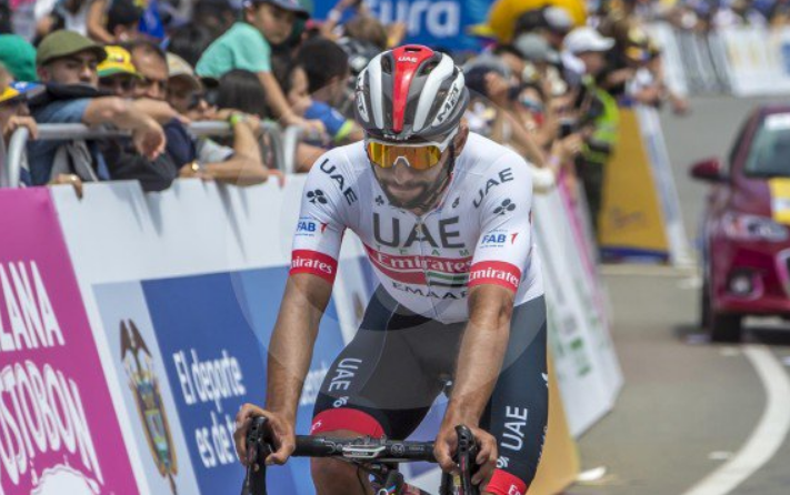 Fernando Gaviria durante el Tour de Colombia.
