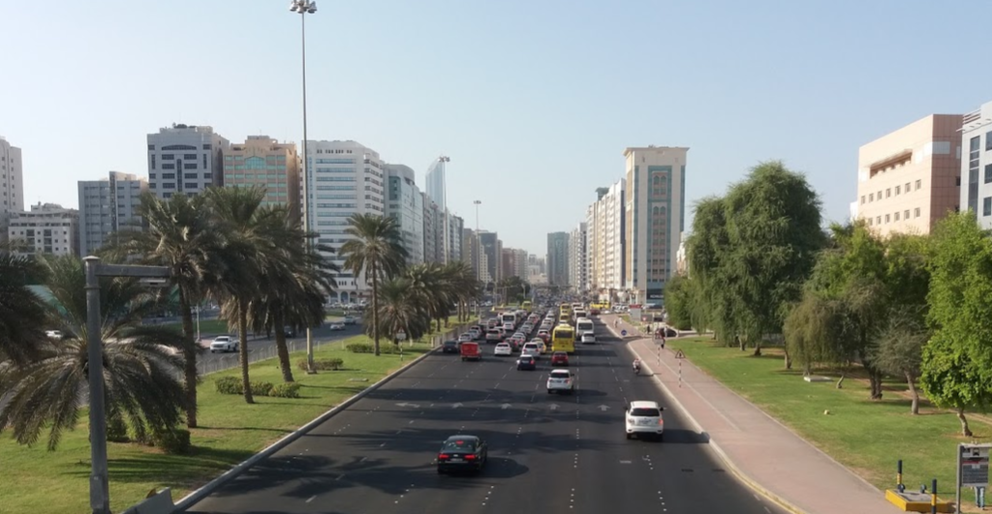 Una carretera en Abu Dhabi. (EL CORREO)