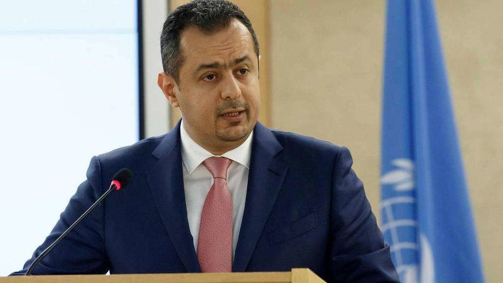El primer ministro de Yemen, Maeen Saeed,  en la 40ª sesión del Consejo de Derechos Humanos de la ONU en Ginebra. (EPA)
