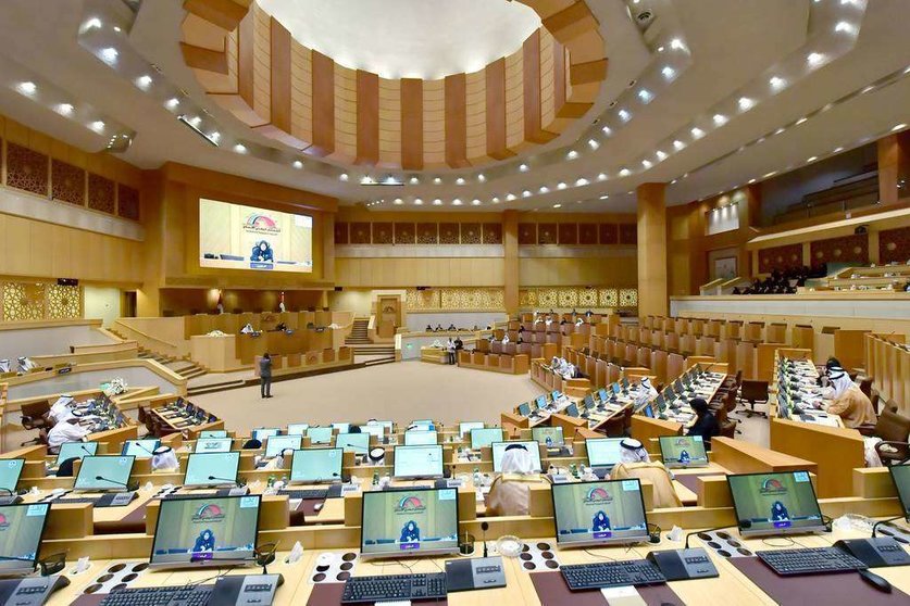 El Consejo Nacional Federal, durante una sesión. (WAM)