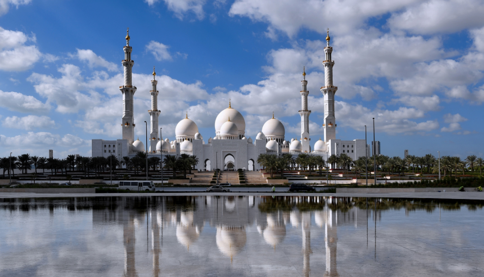 Gran Mezquita Jeque Zayed de Abu Dhabi.