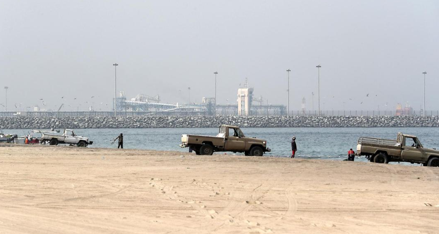 En la imagen de The National, el puerto de Fujairah este domingo.