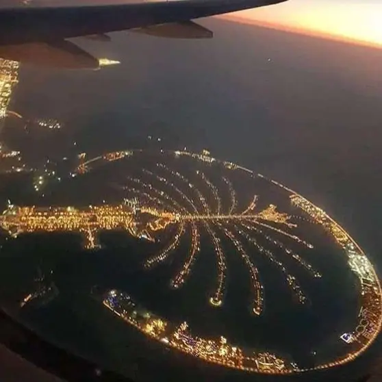 La Palmera de Dubai.