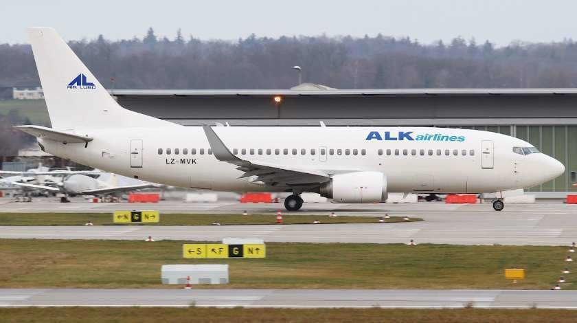 Un avión de ALK Airlines.