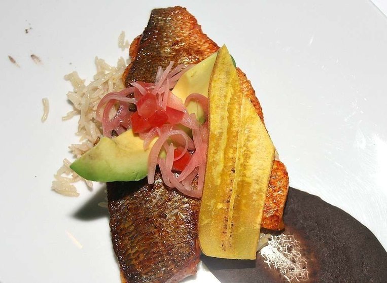 Propuestas gastronómicas auténticamente mexicanas que el chef Federico López sirvió durante la inauguración de la Semana Gastronómica de México en Abu Dhabi. (EL CORREO)