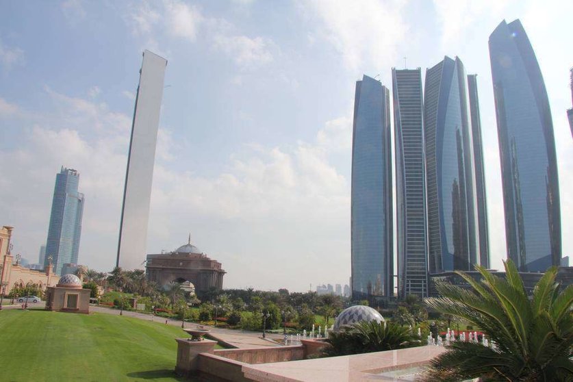 Una imagen de Abu Dhabi, capital de Emiratos Árabes.